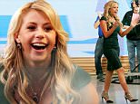 Jodie Sweetin reveals that she's joining the 'Dancing with the Stars' show during an interview at the "Good Morning America" show in Times Square, Manhattan.\n\nPictured: Jodie Sweetin\nRef: SPL1239181  020316  \nPicture by: Jose Perez / Splash News\n\nSplash News and Pictures\nLos Angeles: 310-821-2666\nNew York: 212-619-2666\nLondon: 870-934-2666\nphotodesk@splashnews.com\n