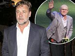 Australia actor Russell Crowe arrives with a beautiful blonde mystery girl at a private Pre Academy Awards party at a Multi-Million dollar Mansion in Beverly Hills, CA\n\nPictured: Russell Crowe\nRef: SPL1236864  270216  \nPicture by: SPW / Splash News\n\nSplash News and Pictures\nLos Angeles: 310-821-2666\nNew York: 212-619-2666\nLondon: 870-934-2666\nphotodesk@splashnews.com\n