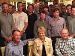 Had a few friends over tonight to talk The Ryder Cup 2016 ???? #teamusa @rydercup