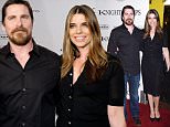 March 1, 2016 Los Angeles, Ca.\nChristian Bale and Sibi Blazic\n"Knight of Cups" Los Angeles premiere held at The Theatre at Ace Hotel\n© Tammie Arroyo / AFF-USA.COM\n