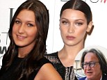 What did she do to her face? Bella Hadid is almost unrecognizable from six years ago as it's claimed she 'went to town with her father's credit card'
By HEIDI PARKER FOR DAILYMAIL.COM
PUBLISHED: 17:40 EST, 3 March 2016 | UPDATED: 19:05 EST, 3 March 2016
     
103
View comments
Bella Hadid has one of the most stunning faces in the modeling business.
But six years ago the sister of Balmain spokesperson Gigi Hadid, 20, didn't quite look the same with a rounder nose and thinner lips.
And this week, Star magazine is reporting the girlfriend of The Weeknd had some help getting those perfect features.
Scroll down for video  


Read more: http://www.dailymail.co.uk/tvshowbiz/article-3475579/Bella-Hadid-went-town-father-s-credit-card-change-face.html#ixzz41tBqeIYt 
Follow us: @MailOnline on Twitter | DailyMail on Facebook