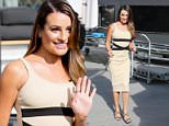 Lea Michele appears on Extra to promote her cosmetic line.\nFeaturing: Lea Michele\nWhere: Los Angeles, California, United States\nWhen: 02 Mar 2016\nCredit: WENN.com