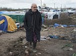 From Jamie Wiseman 3.3.16 Former BBC Supremo Alan Yentob pictured making a documentary in the Calais 'Jungle' migrant camp, where police supervise the continued demolition.  He denied he was wearing Pyjamas. See Story.