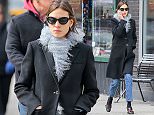 EXCLUSIVE: Model Alexa Chung spotted wearing Gucci shoes while walking around in New York City, after having lunch with a male friend at Gema restaurant\n\nPictured: Alexa Chung\nRef: SPL1240593  040316   EXCLUSIVE\nPicture by: Felipe Ramales / Splash News\n\nSplash News and Pictures\nLos Angeles: 310-821-2666\nNew York: 212-619-2666\nLondon: 870-934-2666\nphotodesk@splashnews.com\n