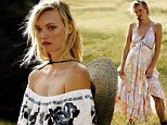 **Must include link to website: http://www.freepeople.com/ \n\n** Must credit Gred Kadel\n\nLifestyle brand Free People heads to Australia for their March 2016 campaign starring the beautiful and iconic Gemma Ward in Blue Mountain Baby. Styling highlights effortless looks from off the shoulder tops to flowy maxi dresses perfect for the upcoming spring season. The beautiful landscape of Australia provides as the perfect backdrop.
