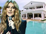 Here is Celine Dion's $20 million home on Jupiter Island in Florida. The singer let the cameras into her mansion during an appearance on Oprah Winfrey's US chat show. The house has it's own water adventure park in the back yard, which is made up of two swimming pools, two water slides and a tree house. The palatial home also includes a tennis court with basketball hoops and grounds big enough for Dion's eldest son, Rene-Charles Angelil, to play baseball.....Pictured: Celine Dion's house on Jupiter Island, Florida....Ref: SPL251110  210211  ..Picture by: ABC/Splash News....Splash News and Pictures..Los Angeles:\\t310-821-2666..New York:\\t212-619-2666..London:\\t870-934-2666..photodesk@splashnews.com........Splash News and Picture Agency does not claim any Copyright or License in the attached material. Any downloading fees charged by Splash are for Splash's services only, and do not, nor are they intended to, conve