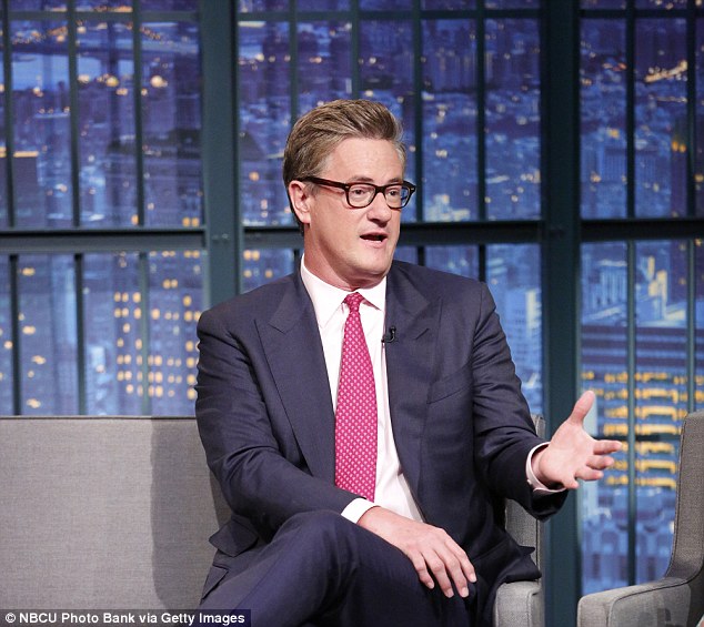 PHILANTHROPIC BROKER? MSNBC's Joe Scarborough apparently left The Donald a voice message to thank him for donating to charity