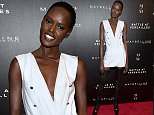 NEW YORK, NY - MARCH 03:  Model Ajak Deng attends "Battle Of Versailles" New York Premiere at Paris Theater on March 3, 2016 in New York City.  (Photo by Dimitrios Kambouris/Getty Images for IMG)