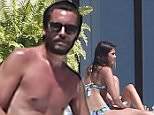 Exclusive... 51985614 Reality star Scott Disick is seen drinking and partying with a group of females while on vacation with 'Girls Gone Wild' founder Joe Francis and his girlfriend Abbey Wilson in Mexico on March 2, 2016. Scott seemed to be putting most of his attention toward the one dark haired bikini babe. Scott who recently got out of rehab looks to have relapsed as he is seen drinking beer and mixed drink while hanging out poolside. ***NO WEB USE W/O PRIOR AGREEMENT - CALL FOR PRICING*** FameFlynet, Inc - Beverly Hills, CA, USA - +1 (310) 505-9876