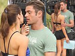 Picture Shows: Alexandra Daddario, Zac Efron  March 05, 2016\n \n Celebrities are spotted on the set of 'Baywatch' in Miami, Florida.\n \n Non Exclusive\n UK RIGHTS ONLY\n \n Pictures by : FameFlynet UK  2016\n Tel : +44 (0)20 3551 5049\n Email : info@fameflynet.uk.com