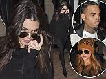 Kendall Jenner, Chris Brown and Hailey Baldwin leave the Avenue restaurant during Paris Fashion Week.
3/6/2016

Pictured: Kendall Jenner
Ref: SPL1241984  060316  
Picture by: KCS Presse / Splash News

Splash News and Pictures
Los Angeles: 310-821-2666
New York: 212-619-2666
London: 870-934-2666
photodesk@splashnews.com