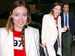 Olivia Wilde and Jason Sudeikis arrive at the 'Altantic Theater Company Actors Choice gala' at the Pierre Hotel in NYC\n\nPictured: Olivia Wilde and Jason Sudeikis\nRef: SPL1242437  070316  \nPicture by: Jackson Lee / Splash News\n\nSplash News and Pictures\nLos Angeles: 310-821-2666\nNew York: 212-619-2666\nLondon: 870-934-2666\nphotodesk@splashnews.com\n