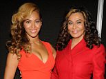 NEW ORLEANS, LA - JANUARY 31:  Beyonce and Tina Knowles pose backstage at the Pepsi Super Bowl XLVII Halftime Show Press Conference at the Ernest N. Morial Convention Center on January 31, 2013 in New Orleans, Louisiana.  (Photo by Kevin Mazur/WireImage)