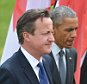 Britain's Prime Minister David Cameron (L) and US President Barack Obama arrive for the G7 leaders and outreach partners family during the G7 Summit at the Schloss Elmau castle resort near Garmisch-Partenkirchen, in southern Germany on June 8, 2015.  

AFP PHOTO / MANDEL NGANMANDEL NGAN/AFP/Getty Images