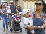 EXCLUSIVE: Tamera Mowry takes her family to The Grove mall in West Hollywood, California\n\nPictured: Tamera Mowry, Ariah Housley, Adam Housley, Aden Housley\nRef: SPL1246117  130316   EXCLUSIVE\nPicture by: Splash News\n\nSplash News and Pictures\nLos Angeles: 310-821-2666\nNew York: 212-619-2666\nLondon: 870-934-2666\nphotodesk@splashnews.com\n