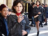 15.March.2016 - Paris - France\n***AVAILABLE FOR UK SALE ONLY ***\nAlexa Chung enjoys a cigarette while on the set of the new Longchamp advertising campaign in Paris, France\nBYLINE MUST READ : E-PRESS / XPOSUREPHOTOS.COM\n***UK CLIENTS - PICTURES CONTAINING CHILDREN PLEASE PIXELATE FACE PRIOR TO PUBLICATION *** CLIENTS MUST CALL PRIOR TO TV OR ONLINE USAGE PLEASE CALL  44 (0) 208 344 2007