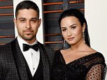 BEVERLY HILLS, CA - FEBRUARY 28:  Actor Wilmer Valderrama (L) and recording artist Demi Lovato attend the 2016 Vanity Fair Oscar Party Hosted By Graydon Carter at the Wallis Annenberg Center for the Performing Arts on February 28, 2016 in Beverly Hills, California.  (Photo by Larry Busacca/VF16/Getty Images for VF)
