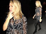 Newly single Ellie Goulding enjoys a night out in Manchester with friends after preforming at Manchester Arena øø***Exclusive All Round ***