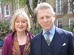 Service of Thanksgiving at St Pauls Church, Covent Garden, London
Joanna David with her husband Edward Fox -16/04/2010
