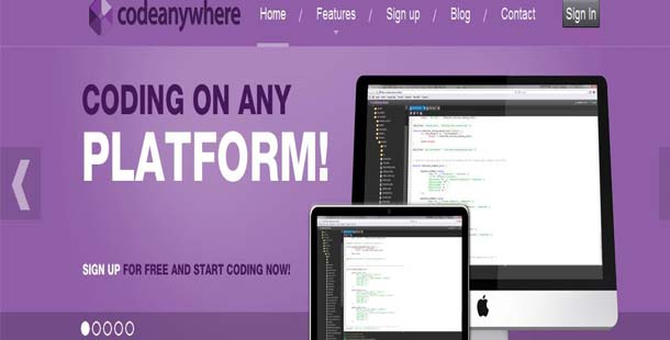 codeanywhere 11 Online Best Code Editors For Developers