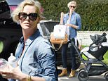 EXCLUSIVE: Charlize Theron takes Jackson and August to a children's party in Beverly Hills \n\nPictured: Charlize Theron\nRef: SPL1245855  190316   EXCLUSIVE\nPicture by: Splash News\n\nSplash News and Pictures\nLos Angeles: 310-821-2666\nNew York: 212-619-2666\nLondon: 870-934-2666\nphotodesk@splashnews.com\n