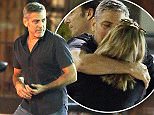EXCLUSIVE: George Clooney spotted leaving Asanebo Sushi restaurant in Studio City, CA with friends, and kissing a mystery blond.\n\nPictured: George Clooney\nRef: SPL1246014  170316   EXCLUSIVE\nPicture by: Splash News\n\nSplash News and Pictures\nLos Angeles: 310-821-2666\nNew York: 212-619-2666\nLondon: 870-934-2666\nphotodesk@splashnews.com\n