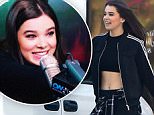 149813, EXCLUSIVE: Hailee Steinfeld shows off her toned tummy after a 3 hour dance class in LA. The actress/singer looked deservedly fit in a little black crop top, Adidas track jacket, jogger sweats with a flannel tied around her waist, and Nike sneakers. Los Angeles, California - Wednesday March 23, 2016. Photograph: Sam Sharma/JS, © PacificCoastNews. Los Angeles Office: +1 310.822.0419 UK Office: +44 (0) 20 7421 6000 sales@pacificcoastnews.com FEE MUST BE AGREED PRIOR TO USAGE