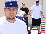 Calabasas, CA - Rob Kardashian seems to be getting along well with Blac Chyna's family and her little son, and Tyga's, King Cairo. The trio were spotted leaving Toys R Us with a cart full of things and King Cairo hanging off the side while Rob pushed. He helped them get things in the car before he drove away. \n  \nAKM-GSI       March 23, 2016\nTo License These Photos, Please Contact :\nSteve Ginsburg\n(310) 505-8447\n(323) 423-9397\nsteve@akmgsi.com\nsales@akmgsi.com\nor\nMaria Buda\n(917) 242-1505\nmbuda@akmgsi.com\nginsburgspalyinc@gmail.com