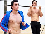 The newest villian on Freeform's hit show Pretty Little Liars, British actor Huw Collins completes an early morning work out on the beach in Santa Monica!\n\nPictured: Huw Collins \nRef: SPL1251195  230316  \nPicture by: Splash News Online\n\nSplash News and Pictures\nLos Angeles: 310-821-2666\nNew York: 212-619-2666\nLondon: 870-934-2666\nphotodesk@splashnews.com\n