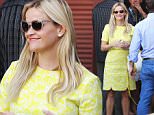 *EXCLUSIVE* Santa Monica, CA - Reese Witherspoon attends church service with her family on Sunday. The 40-year-old actress shows off her Southern roots dressing in a  cheerful yellow Draper James dress. Ava was in attendance sporting her baby pink hair and wearing a floral dress with white flatform sandals. Reese's husband Jim was by her side for the Easter service in Santa Monica. \n  \nAKM-GSI      March 27, 2016\nTo License These Photos, Please Contact :\nSteve Ginsburg\n(310) 505-8447\n(323) 423-9397\nsteve@akmgsi.com\nsales@akmgsi.com\nor\nMaria Buda\n(917) 242-1505\nmbuda@akmgsi.com\nginsburgspalyinc@gmail.com