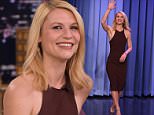 NEW YORK, NY - MARCH 28:  Claire Danes Visit's "The Tonight Show Starring Jimmy Fallon" at NBC Studios on March 28, 2016 in New York City.  (Photo by Theo Wargo/Getty Images for NBC)