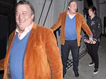 British actor and comedian Stephen Fry and his husband Elliot Spencer were seen arriving for dinner at 'Craigs' Restaurant in West Hollywood, CA

Pictured: Steven Fry, Elliot Spencer
Ref: SPL1254737  300316  
Picture by: SPW / Splash News

Splash News and Pictures
Los Angeles: 310-821-2666
New York: 212-619-2666
London: 870-934-2666
photodesk@splashnews.com