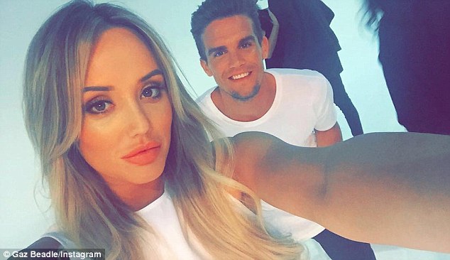 Turbulent: Charlotte and Gaz have dated on and off for years