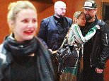 *EXCLUSIVE* Los Angeles, CA - Nicole Richie and her husband Joel Madden enjoyed a family dinner with Cameron Diaz and husband Benji at The Line Hotel in Koreatown. Nicole shared a warm hug with her sister-in-law before she cuddled up with her rockstar hubby.\nAKM-GSI         March 29, 2016\nTo License These Photos, Please Contact :\nSteve Ginsburg\n(310) 505-8447\n(323) 423-9397\nsteve@akmgsi.com\nsales@akmgsi.com\nor\nMaria Buda\n(917) 242-1505\nmbuda@akmgsi.com\nginsburgspalyinc@gmail.com