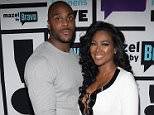 WATCH WHAT HAPPENS LIVE -- Pictured (l-r): Matt Jordan and Kenya Moore -- (Photo by: Charles Sykes/Bravo/NBCU Photo Bank via Getty Images)