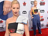 OIC - FEATUREFLASH.COM - Iggy Azalea at The 2016 iHeart Radio Music Awards at the Forum in Los Angeles 3rd April 2016 \nPhoto Paul Smith/FeatureFlash/OIC\nCall OIC 0203 174 1069 for fees and usages or contact@oicphotos.com
