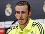 MADRID, SPAIN - MARCH 30: Gareth Bale of Real Madrid attends a press conference at Valdebebas training ground on March 30, 2016 in Madrid, Spain. (Photo by Angel Martinez/Real Madrid via Getty Images)