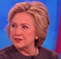 Hillary Clinton on the View