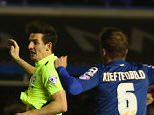 BIRMINGHAM, ENGLAND - APRIL 05:  Lewis Dunk (2R) of Brighton and Hove Albion scores his sides second goal during the Sky Bet Championship match between Birmingham City and Brighton and Hove Albion at St Andrews on April 5, 2016 in Birmingham, United Kingdom.  (Photo by Michael Steele/Getty Images)