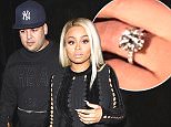 West Hollywood, CA -  Are Rob Kardashian and Blac Chyna officially engaged? Blac showed off a sparkling ring on that finger as she headed to Ace of Diamonds strip club with her possible new fiancee. She shared the news on Instagram with a photo of her ring and the word, 'Yes!!!'.  Blac's mom has reportedly already given her seal of approval to have Rob as her new son-in-law.
AKM-GSI         April 4, 2016
To License These Photos, Please Contact :
Steve Ginsburg
(310) 505-8447
(323) 423-9397
steve@akmgsi.com
sales@akmgsi.com
or
Maria Buda
(917) 242-1505
mbuda@akmgsi.com
ginsburgspalyinc@gmail.com