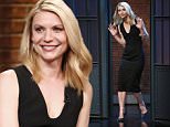 LATE NIGHT WITH SETH MEYERS -- Episode 350 -- Pictured: Actress Claire Danes arrives on April 4, 2016 -- (Photo by: Lloyd Bishop/NBC/NBCU Photo Bank via Getty Images)