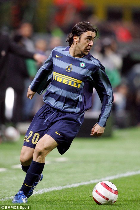 Recoba was a cultured left footed playmaker