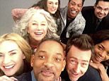 06 April 2016
Collateral Beauty cast, Will Smith, Kate Winslet, Helen Mirren, Keira Knightley, Edward Norton, Naomie Harris and Michael PeÒa  pictured in this celebrity social media photo!
BYLINE MUST READ : SUPPLIED BY XPOSUREPHOTOS.COM
*XPOSURE PHOTOS DOES NOT CLAIM ANY COPYRIGHT OR LICENSE IN THE ATTACHED MATERIAL. ANY DOWNLOADING FEES CHARGED BY XPOSURE ARE FOR XPOSURE'S SERVICES ONLY, AND DO NOT, NOR ARE THEY INTENDED TO, CONVEY TO THE USER ANY COPYRIGHT OR LICENSE IN THE MATERIAL. BY PUBLISHING THIS MATERIAL , THE USER EXPRESSLY AGREES TO INDEMNIFY AND TO HOLD XPOSURE HARMLESS FROM ANY CLAIMS, DEMANDS, OR CAUSES OF ACTION ARISING OUT OF OR CONNECTED IN ANY WAY WITH USER'S PUBLICATION OF THE MATERIAL*
*UK CLIENTS MUST CALL PRIOR TO TV OR ONLINE USAGE PLEASE TELEPHONE 0208 344 2007*