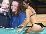 *** NOT AVAILABLE UNTIL MIDNIGHT PLEASE AGREE FEE BEFORE USE*** ¿¿Hollyoaks babe Jennifer Metcalfe enjoys the sun on a girls holiday to  Marrakesh at 'Villa Jude'¿¿***Exclusive All Round*** ¿¿***www.iCelebTV.com***