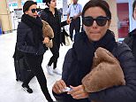 photos April 6,2016  Eva Longoria with a travel pillow seen departing-in an early flight- LMM ¿airport in San Juan, Puerto Rico. the Telenovela actress Eva Longoria visited- the "CENTRO TAU", a philanthropic¿ educational project of the¿The RICKY MARTIN FOUNDATION, in Loiza, Puerto Rico. Later in the evening, Eva was the special guest at a ¿fundraising¿cocktail party in a private residence in the¿exclusive sector of Dorado, Puerto Rico.\n\nPictured: Eva Longoria\nRef: SPL1259178  060416  \nPicture by: Photopress PR\n\nSplash News and Pictures\nLos Angeles: 310-821-2666\nNew York: 212-619-2666\nLondon: 870-934-2666\nphotodesk@splashnews.com\n