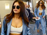9 Apr 2016 - Miami - America  Selena Gomez was dropped off at Miami airport at 3.30pm to catch a flight back ti L.A.. The singer/actress took time to sign autographs and pose for selfies with fans. Joseph Mendez was amongst the fans once more to pose for a selfy and get an autograph from the young celebrity.   BYLINE MUST READ : XPOSUREPHOTOS.COM  ***UK CLIENTS - PICTURES CONTAINING CHILDREN PLEASE PIXELATE FACE PRIOR TO PUBLICATION ***  **UK CLIENTS MUST CALL PRIOR TO TV OR ONLINE USAGE PLEASE TELEPHONE  44 208 344 2007 ***