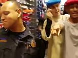 Houston Police Department\nApril 9 at 9:33am · \nHPD Officer Moore shows off his dancing skills with Justin Bieber.\nAs an HPD officer, you never know who you'll meet!\nThank you to Prison Break Tattoos for the video.