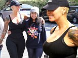 Beverly Hills, CA - Besties, Blac Chyna and Amber Rose, make a trip to the dentist together. Amber is seen in all black with a cap that reads "Slut," while Blac is seen looking super casual in a Muva beanie, Adidas hoodie, black leggings, colorful socks, and pink sandals.\n  \nAKM-GSI       April 22, 2016\nTo License These Photos, Please Contact :\nSteve Ginsburg\n(310) 505-8447\n(323) 423-9397\nsteve@akmgsi.com\nsales@akmgsi.com\nor\nMaria Buda\n(917) 242-1505\nmbuda@akmgsi.com\nginsburgspalyinc@gmail.com