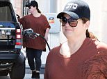 Exclusive... 52032653 'Ghostbusters' actress Melissa McCarthy is spotted filling up her gas tank in Los Angeles, California on April 23, 2016. Melissa was later approached by someone who was in need of gas and she was nice enough to fill up his portable tank! FameFlynet, Inc - Beverly Hills, CA, USA - +1 (310) 505-9876