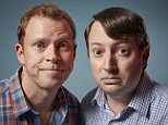 Television Programme: Peep Show with Robert Webb as Jeremy and David Mitchell as Mark.

Series 9 - ()